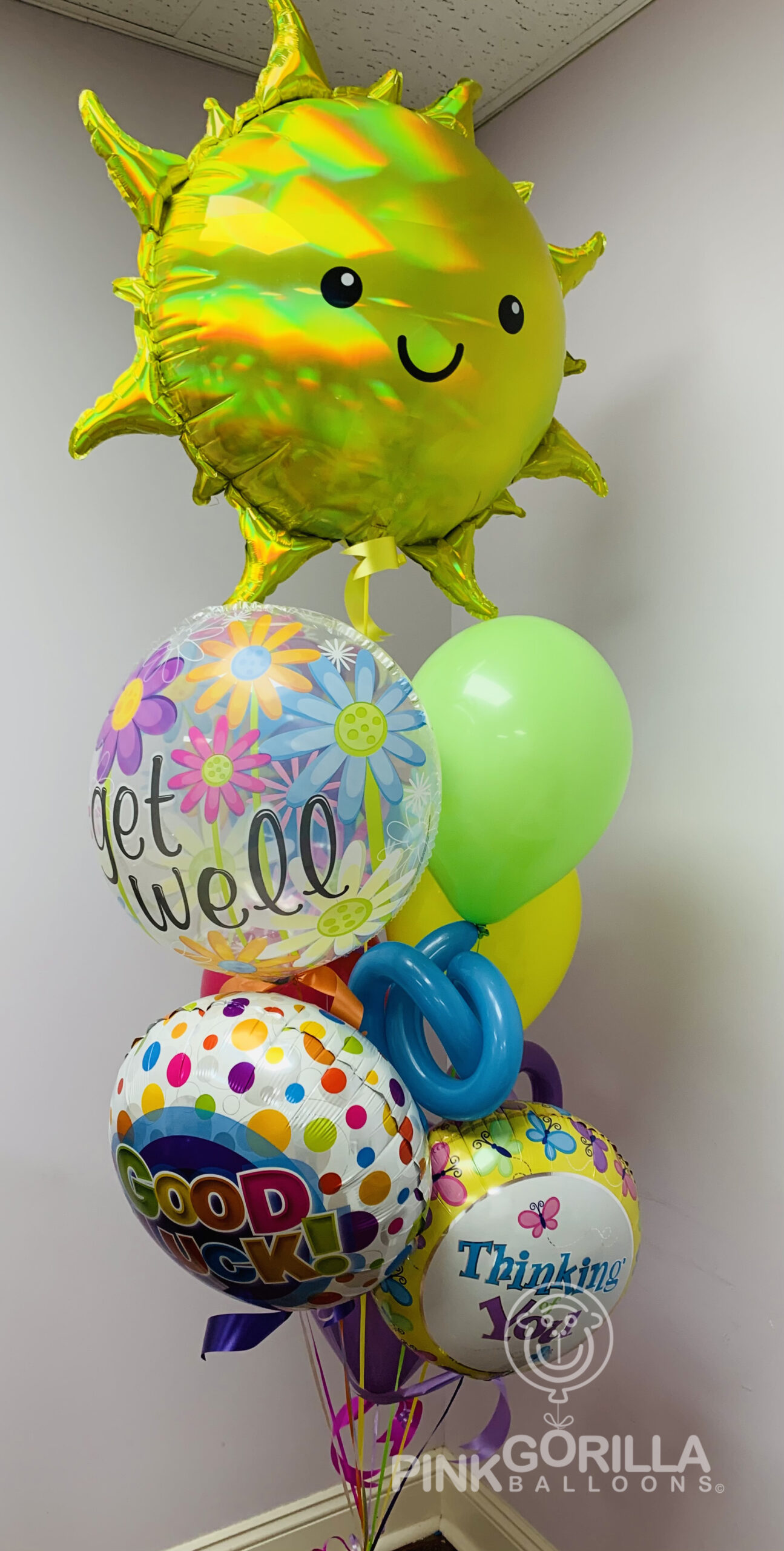 GET WELL SOON BALLOON BOUQUETS