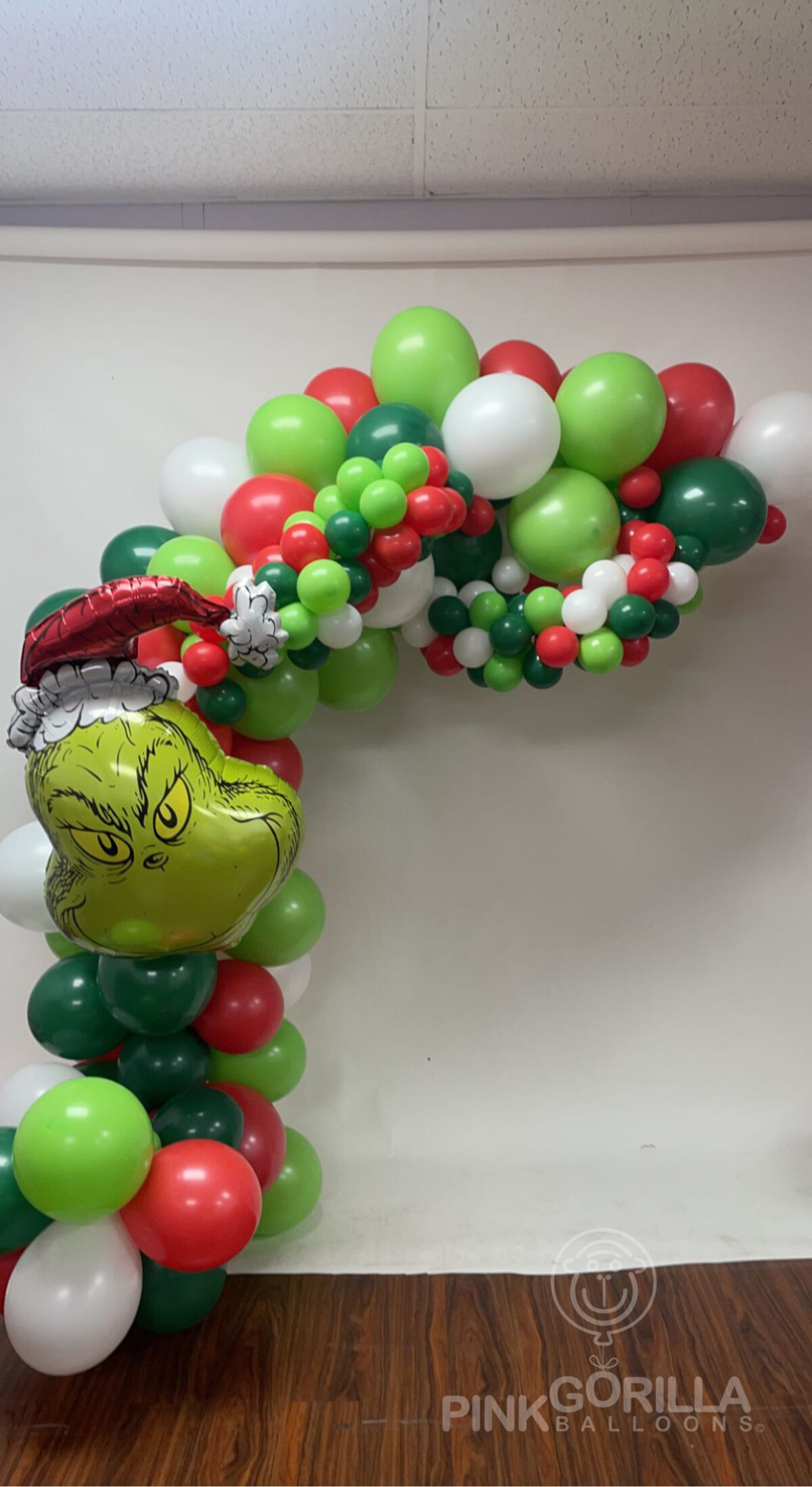 Spring Grinch Arch Arches and Garlands - Pink Gorilla Balloons